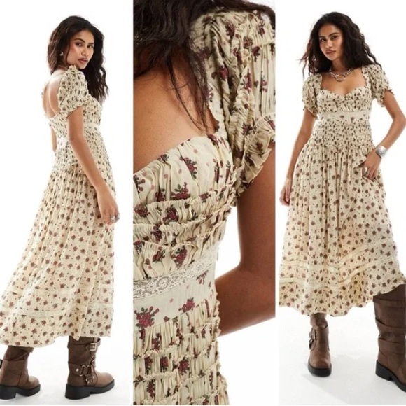 Free People Dresses & Skirts - FREE PEOPLE Bali Juniper Dress size 2